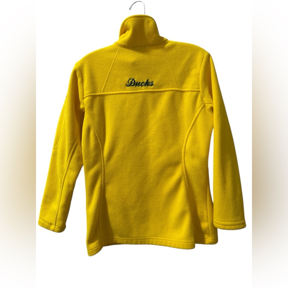 Columbia Oregon Ducks Fleece Zip Up Jacket - Picture 2 of 7